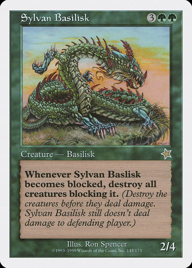 Sylvan Basilisk [Starter 1999] | Cracking-Singles