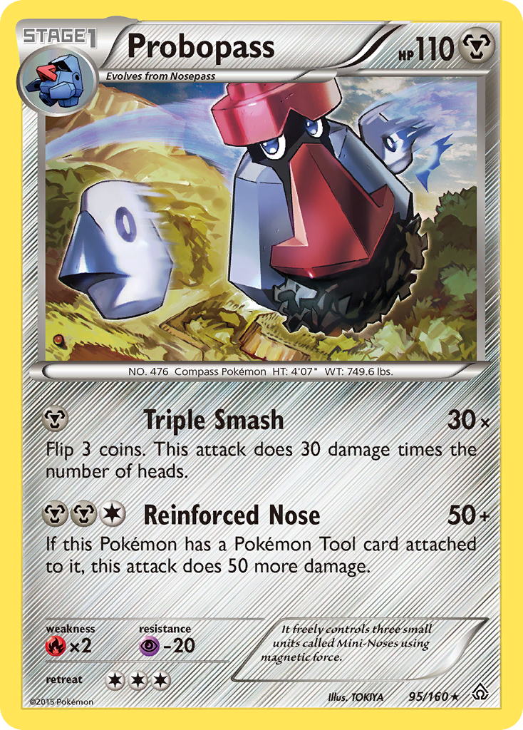 Probopass (95/160) [XY: Primal Clash] | Cracking-Singles