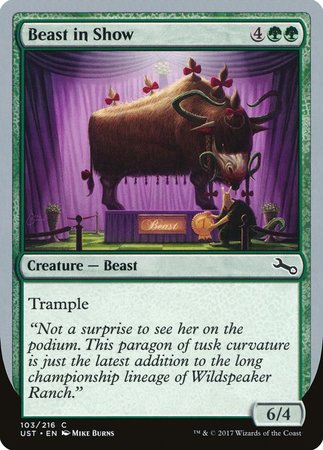 Beast in Show (D) [Unstable] | Cracking-Singles