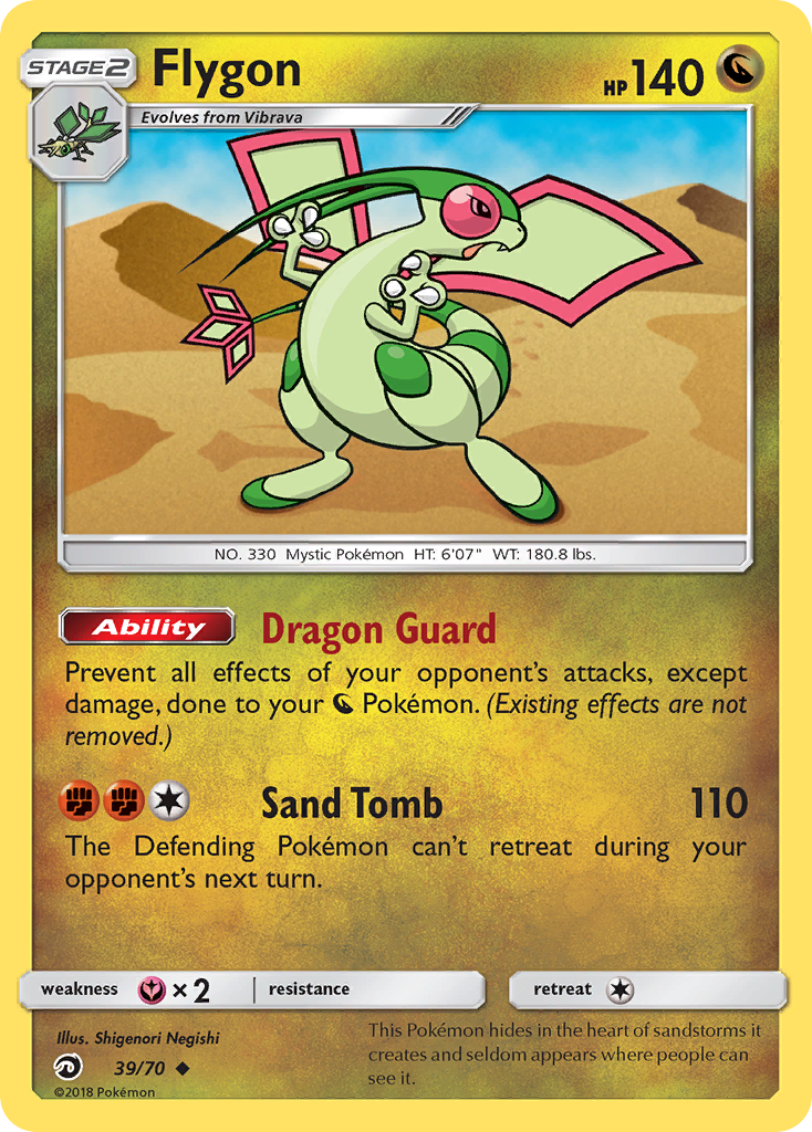 Flygon (39/70) [Sun & Moon: Dragon Majesty] | Cracking-Singles