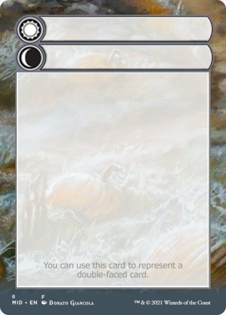 Helper Card (8/9) [Innistrad: Midnight Hunt Tokens] | Cracking-Singles