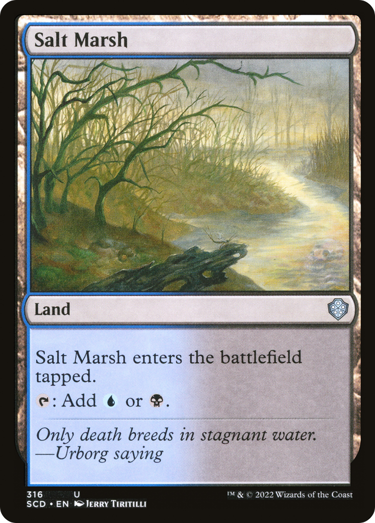 Salt Marsh [Starter Commander Decks] | Cracking-Singles