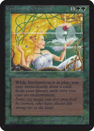 Verduran Enchantress [Limited Edition Alpha] | Cracking-Singles