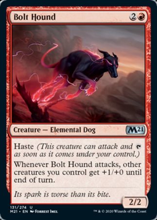 Bolt Hound [Core Set 2021] | Cracking-Singles