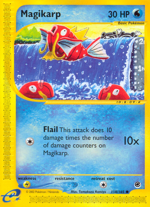 Magikarp (118/165) [Expedition: Base Set] | Cracking-Singles