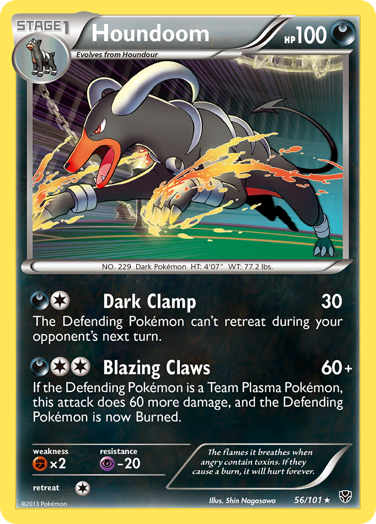 Houndoom (56/101) [Black & White: Plasma Blast] | Cracking-Singles