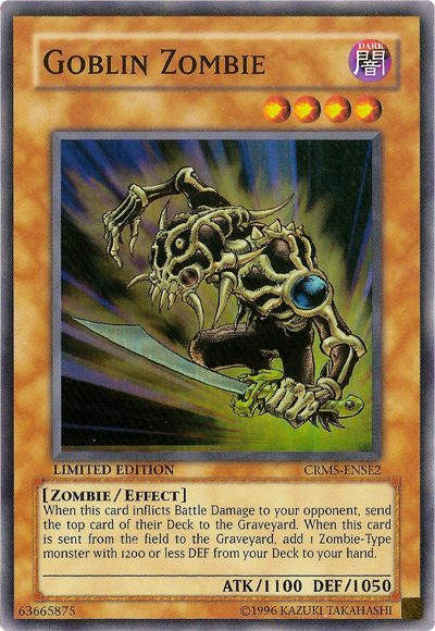 Goblin Zombie [CRMS-ENSE2] Super Rare | Cracking-Singles