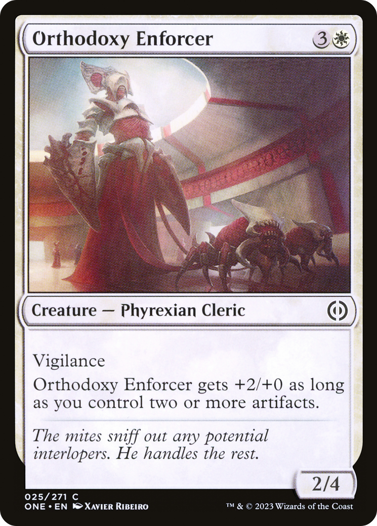 Orthodoxy Enforcer [Phyrexia: All Will Be One] | Cracking-Singles