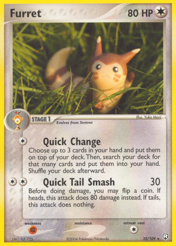 Furret (22/109) [EX: Team Rocket Returns] | Cracking-Singles