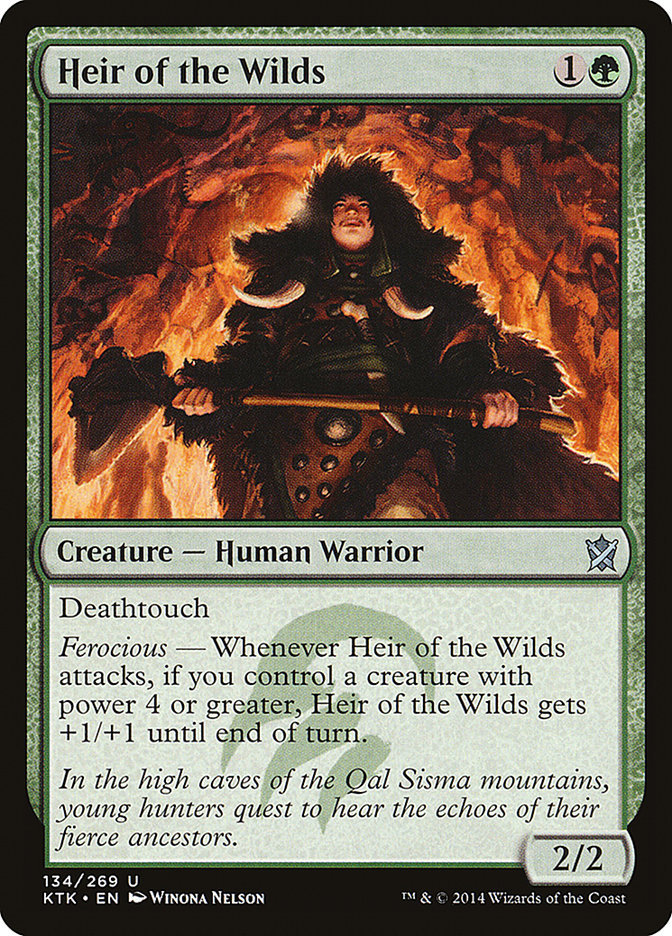 Heir of the Wilds [Khans of Tarkir] | Cracking-Singles