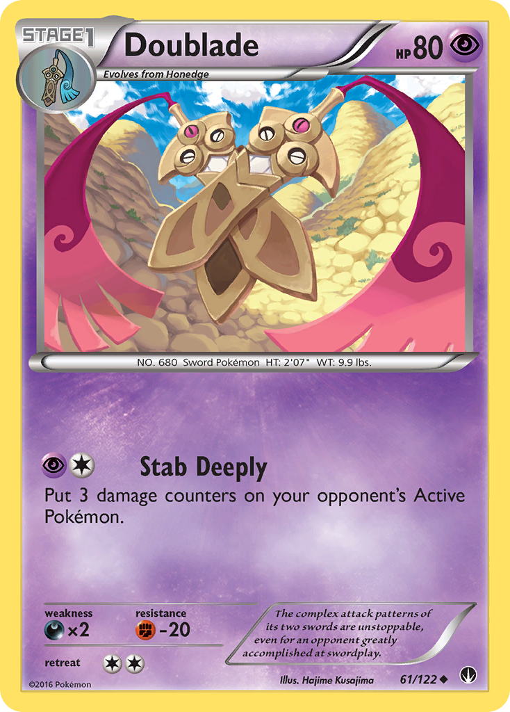 Doublade (61/122) [XY: BREAKpoint] | Cracking-Singles