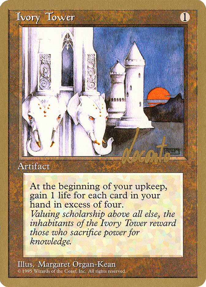 Ivory Tower (Michael Loconto) [Pro Tour Collector Set] | Cracking-Singles