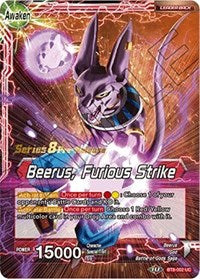 Beerus // Beerus, Furious Strike [BT8-002_PR] | Cracking-Singles