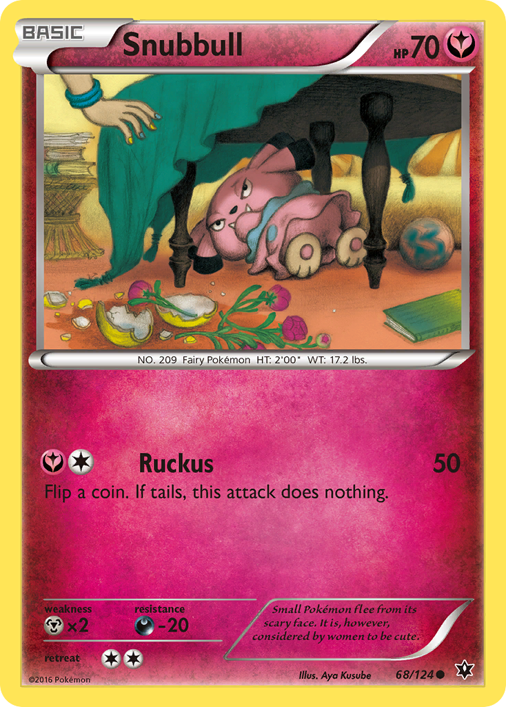 Snubbull (68/124) [XY: Fates Collide] | Cracking-Singles