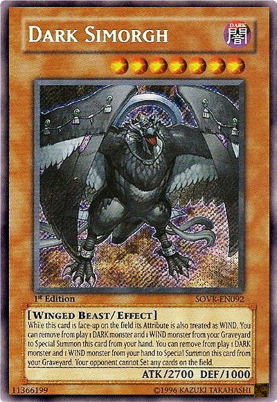 Dark Simorgh [SOVR-EN092] Secret Rare | Cracking-Singles