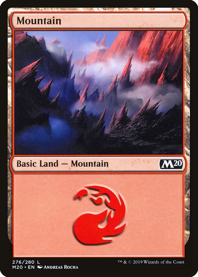 Mountain (#276) [Core Set 2020] | Cracking-Singles