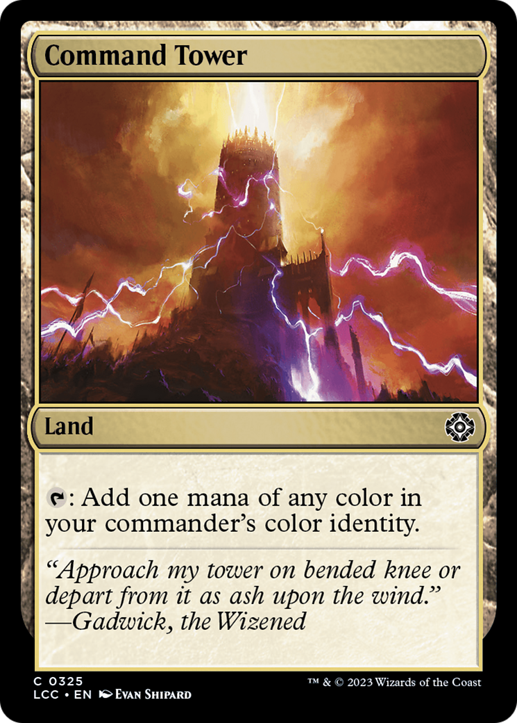 Command Tower [The Lost Caverns of Ixalan Commander] | Cracking-Singles