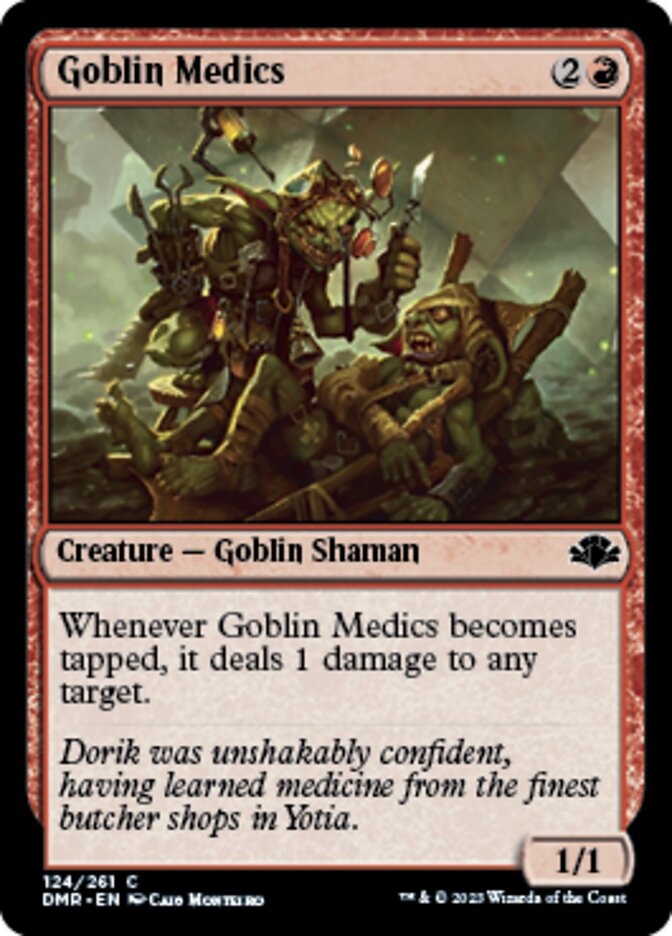 Goblin Medics [Dominaria Remastered] | Cracking-Singles