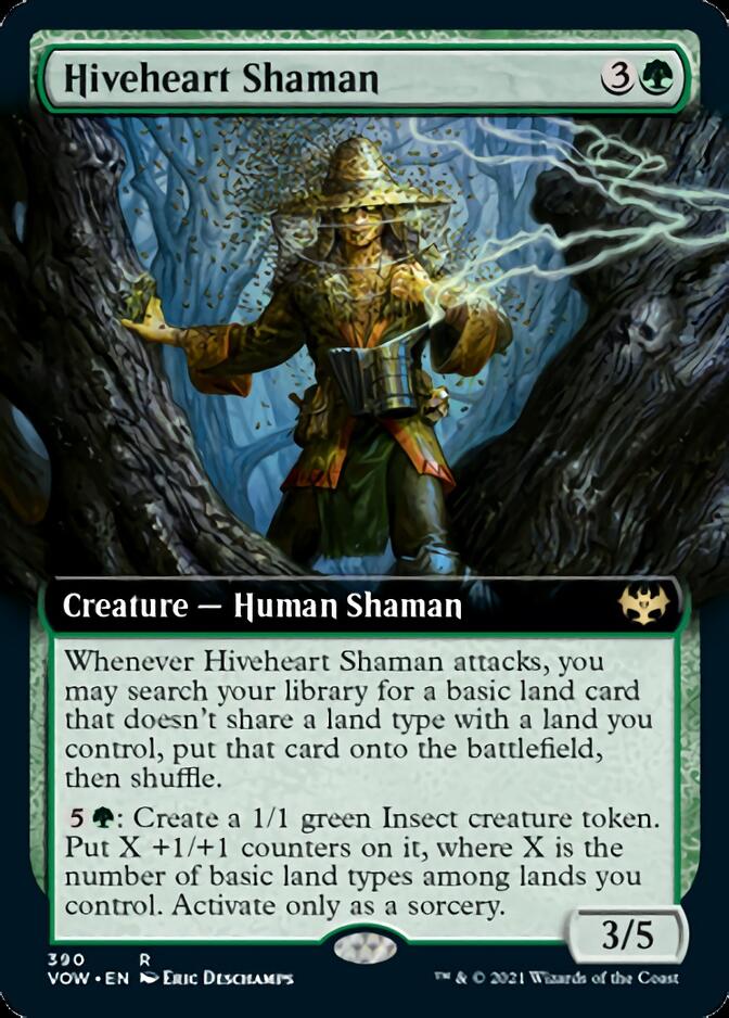 Hiveheart Shaman (Extended) [Innistrad: Crimson Vow] | Cracking-Singles