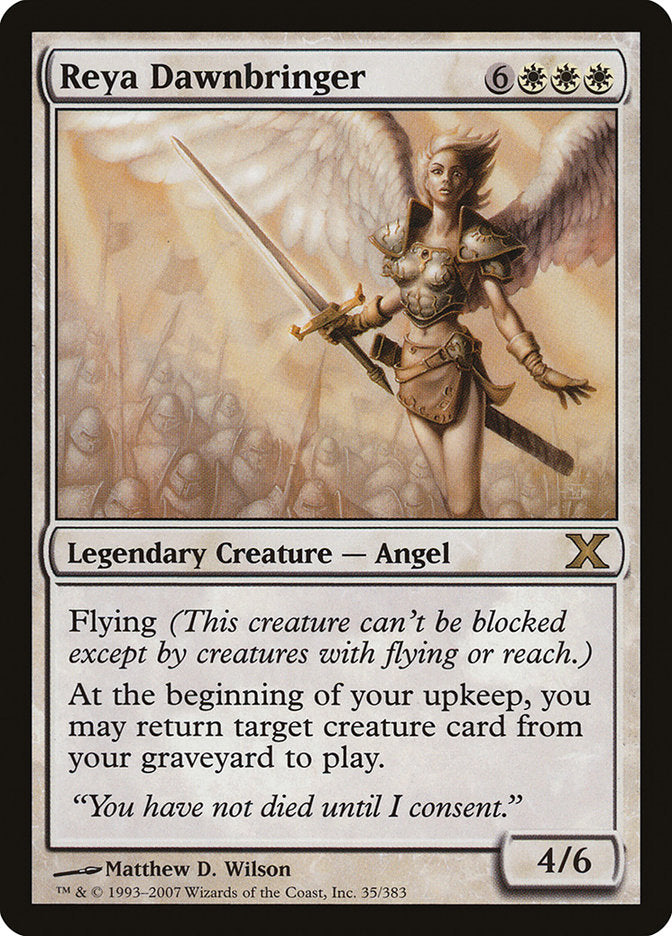 Reya Dawnbringer [Tenth Edition] | Cracking-Singles