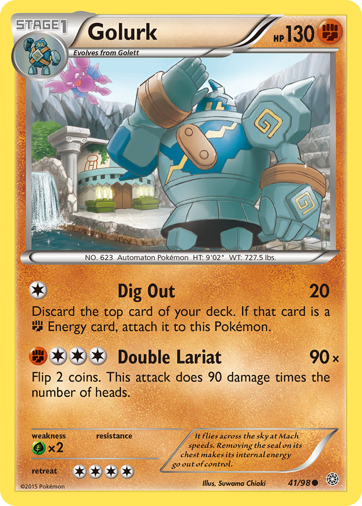 Golurk (41/98) [XY: Ancient Origins] | Cracking-Singles