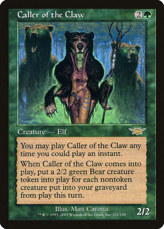 Caller of the Claw [Legions] | Cracking-Singles