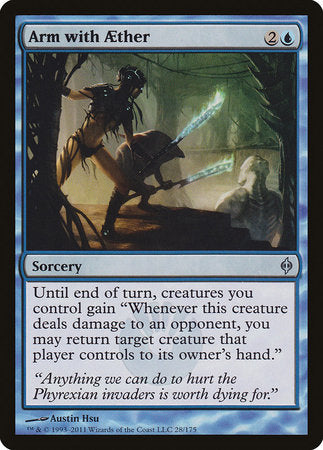 Arm with Aether [New Phyrexia] | Cracking-Singles