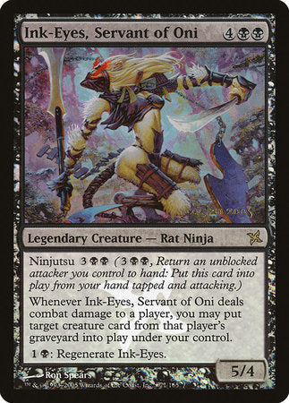 Ink-Eyes, Servant of Oni [Prerelease Events] | Cracking-Singles