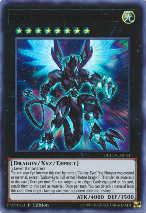 Galaxy-Eyes Full Armor Photon Dragon [DUPO-EN063] Ultra Rare | Cracking-Singles