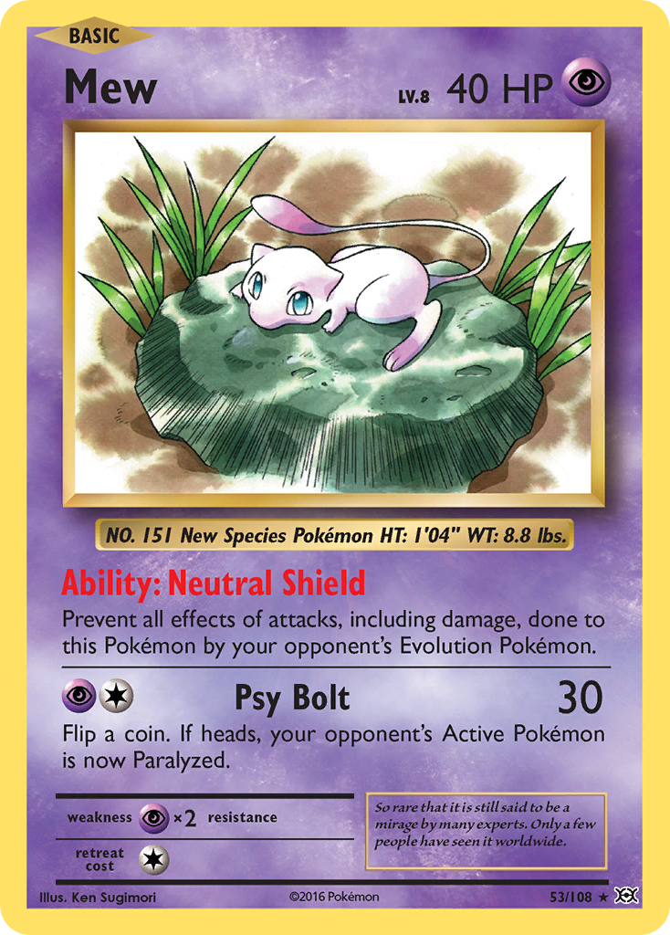 Mew (53/108) [XY: Evolutions] | Cracking-Singles