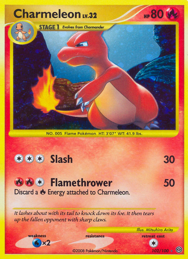 Charmeleon (102/100) [Diamond & Pearl: Stormfront] | Cracking-Singles