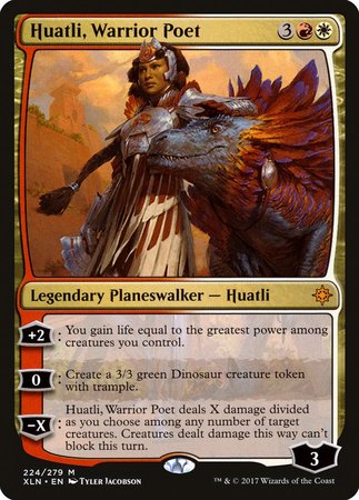 Huatli, Warrior Poet [Ixalan] | Cracking-Singles