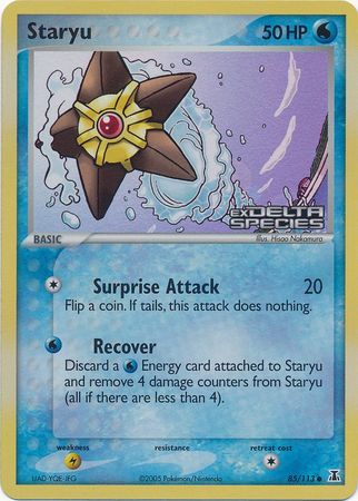 Staryu (85/113) (Stamped) [EX: Delta Species] | Cracking-Singles