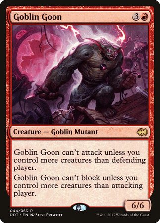 Goblin Goon [Duel Decks: Merfolk vs. Goblins] | Cracking-Singles