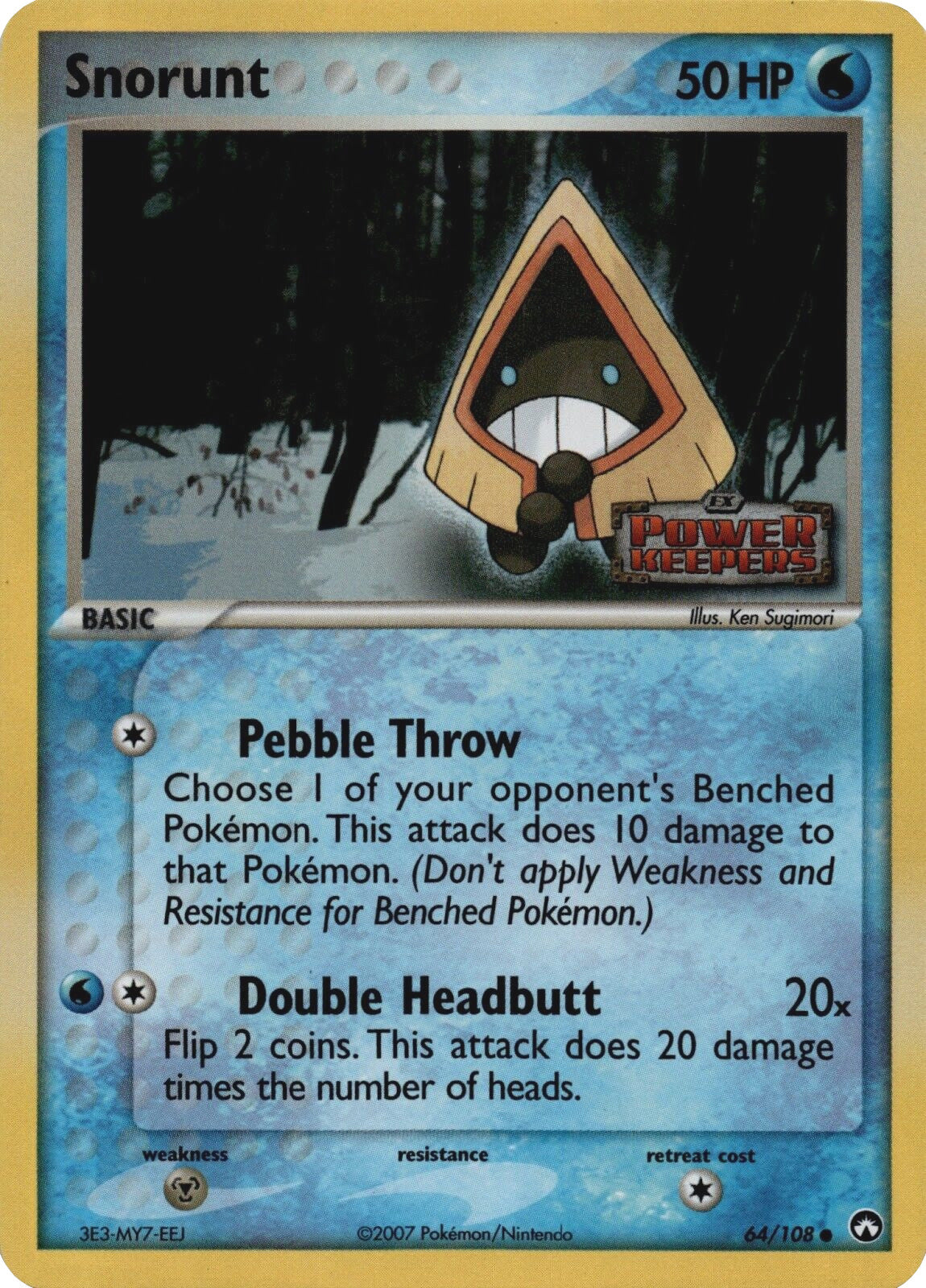 Snorunt (64/108) (Stamped) [EX: Power Keepers] | Cracking-Singles