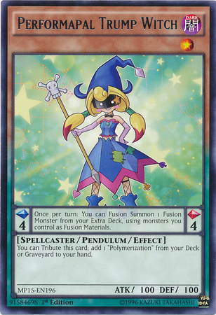 Performapal Trump Witch [MP15-EN196] Rare | Cracking-Singles