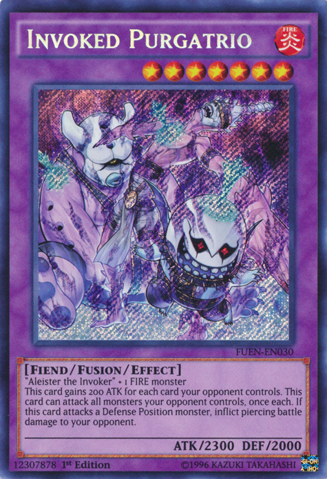 Invoked Purgatrio [FUEN-EN030] Secret Rare | Cracking-Singles