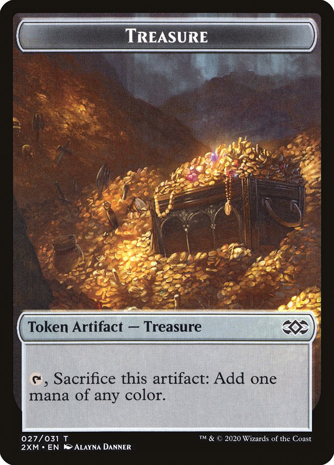 Treasure Token [Double Masters] | Cracking-Singles