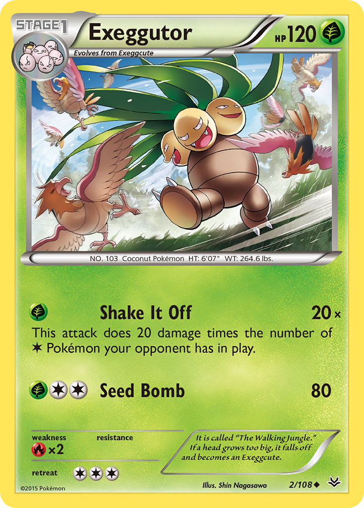 Exeggutor (2/108) [XY: Roaring Skies] | Cracking-Singles