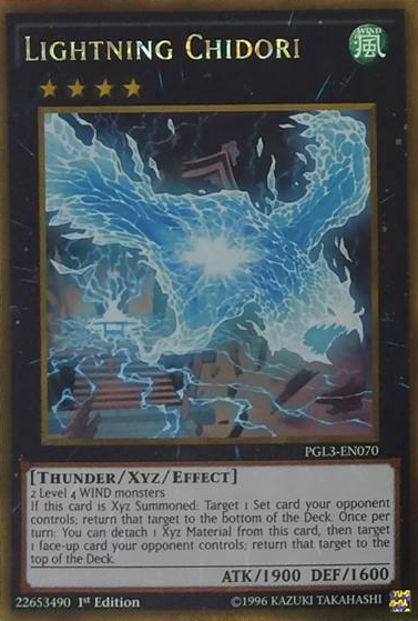 Lightning Chidori [PGL3-EN070] Gold Rare | Cracking-Singles