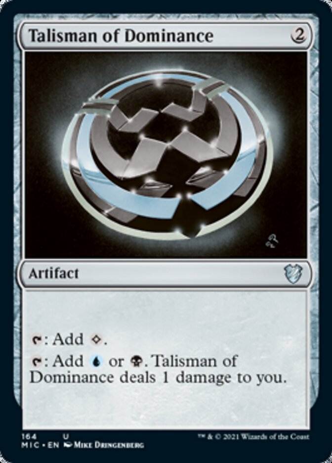 Talisman of Dominance [Innistrad: Midnight Hunt Commander] | Cracking-Singles