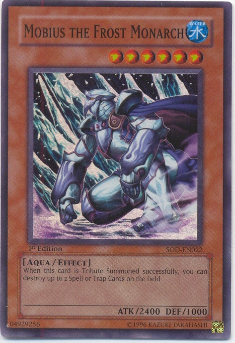 Mobius the Frost Monarch [SOD-EN022] Super Rare | Cracking-Singles