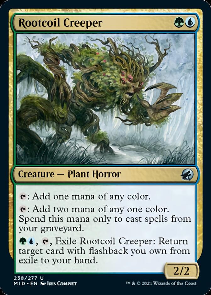 Rootcoil Creeper [Innistrad: Midnight Hunt] | Cracking-Singles