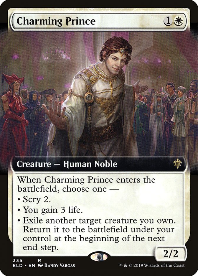 Charming Prince (Extended Art) [Throne of Eldraine] | Cracking-Singles