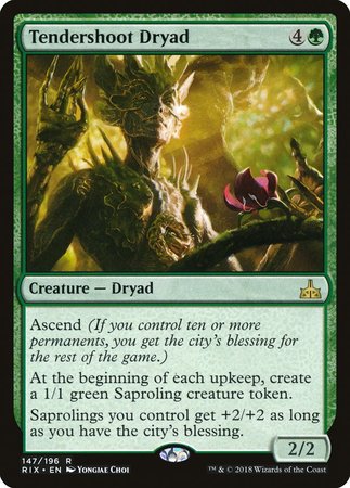 Tendershoot Dryad [Rivals of Ixalan] | Cracking-Singles