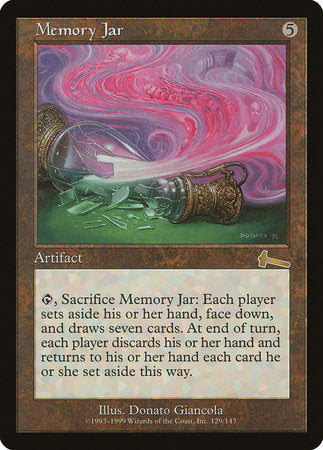 Memory Jar [Urza's Legacy] | Cracking-Singles