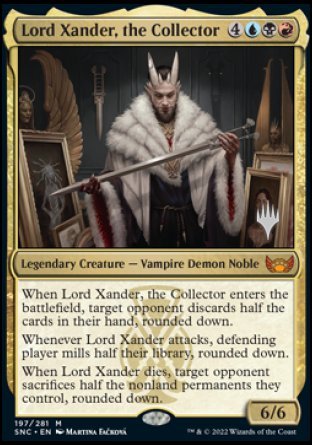 Lord Xander, the Collector (Promo Pack) [Streets of New Capenna Promos] | Cracking-Singles