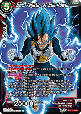 SSB Vegeta, at Full Power (Rare) [BT13-021] | Cracking-Singles