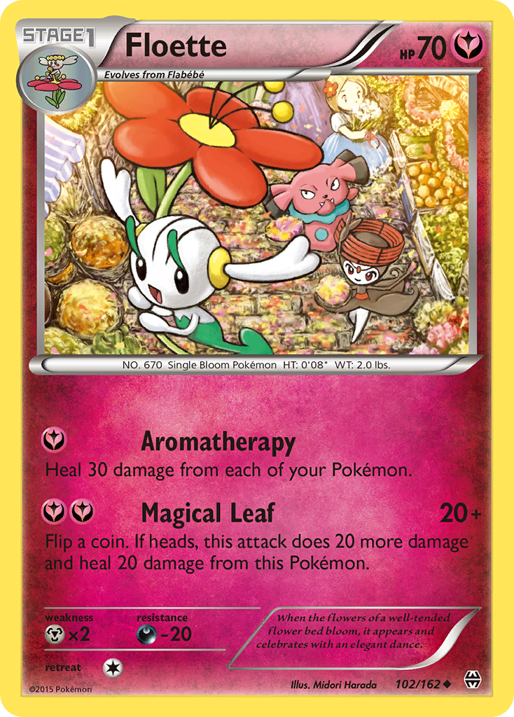 Floette (102/162) [XY: BREAKthrough] | Cracking-Singles