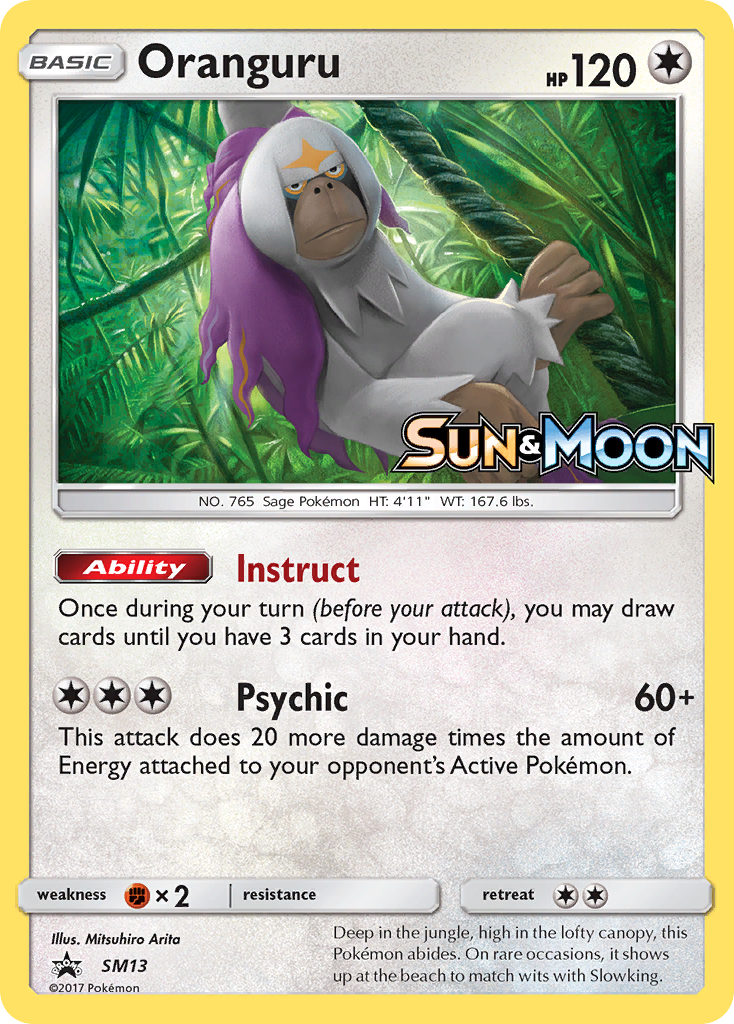 Oranguru (SM13) [Sun & Moon: Black Star Promos] | Cracking-Singles